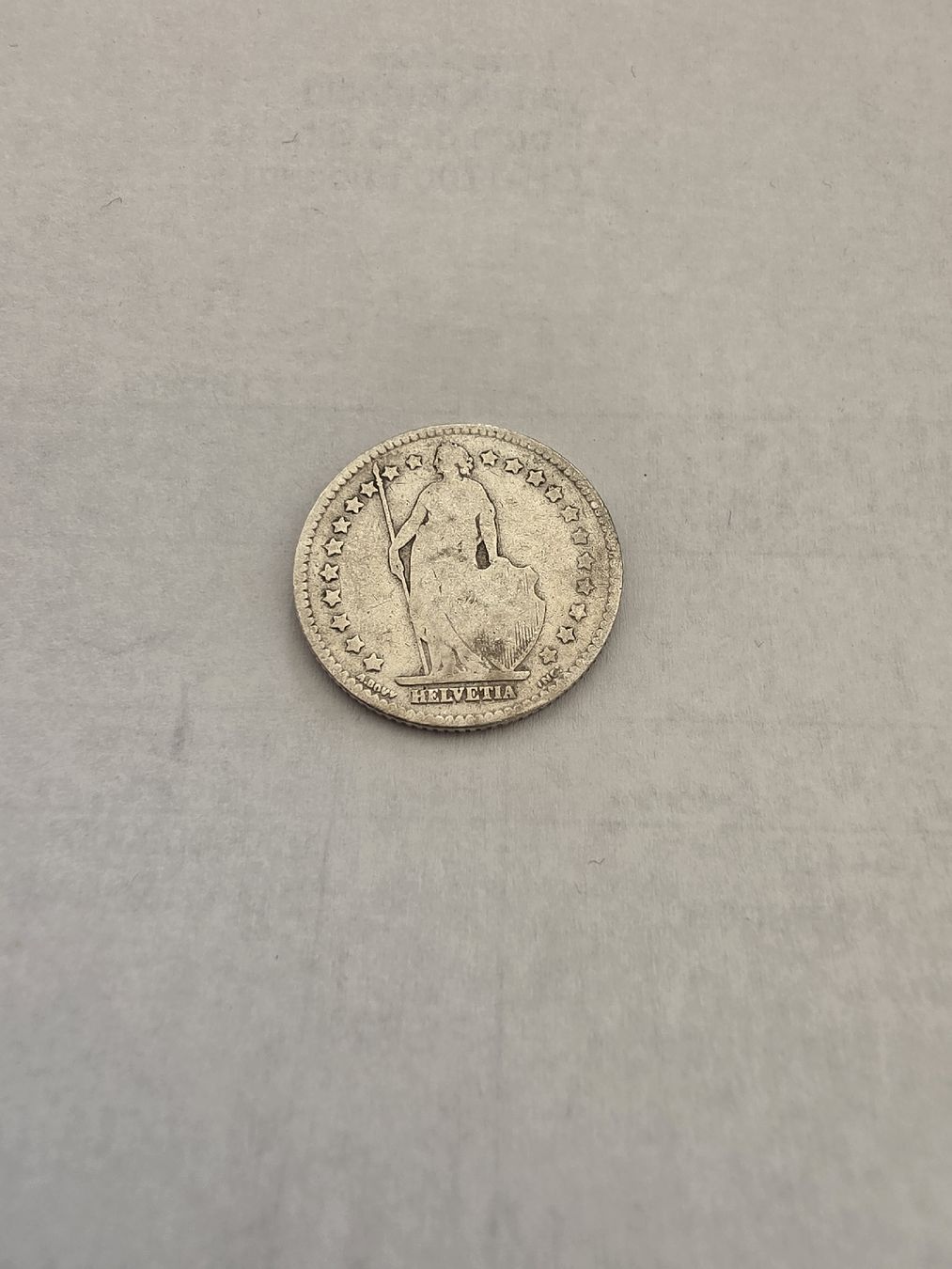 Alle Münzen: pièce argent 1chf 1894 – Gebraucht aus Fribourg von yan_z5fr 1