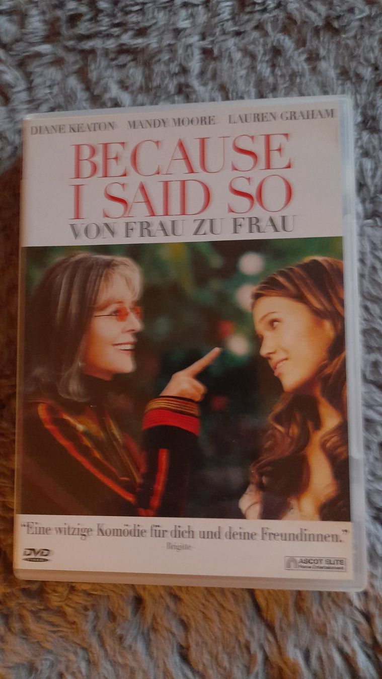 Tutti i DVDs: BECAUSE I SAID SO    DVD – Usato da Wetzikon ZH venduto da Ramones01