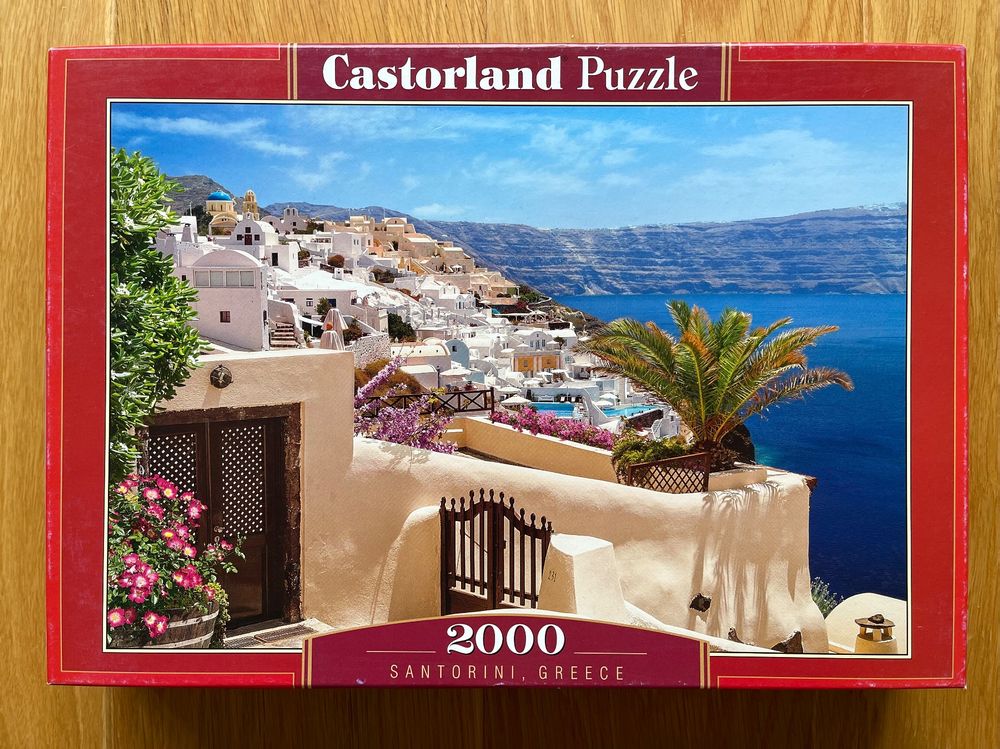 Castorland Puzzle 2000 Teile Santorini Greece | Kaufen auf Ricardo