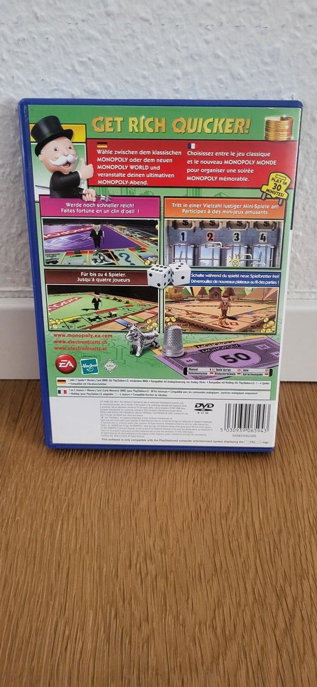 Sony Spiele: PS2 – Monopoly – Gebraucht aus Münsingen von Heroism2010 1