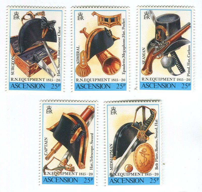 Alle Briefmarken: Briefmarken "Uniform". Ascension – Neu und originalverpackt aus Basel von Butsch5