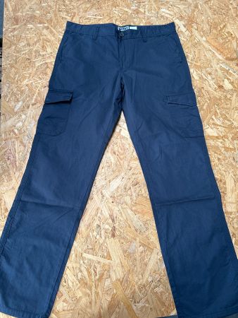 Cargohose Bundweite 92cm blau/grau Gr.50
