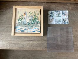 Klötzli Puzzle Vogelwarte Sempbach VERSAND 10.-