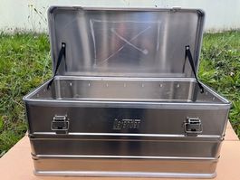 Alu- Aufbewahrungsbox mit Deckel 74 Liter