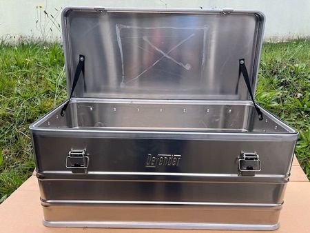 Alu- Aufbewahrungsbox mit Deckel 74 Liter