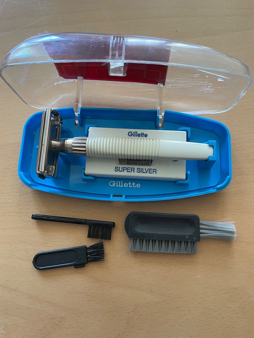 Gillette Rasoi & Lamette da barba: Gillette Rasierhobel Vintage – Usato da Speicher venduto da boaserra