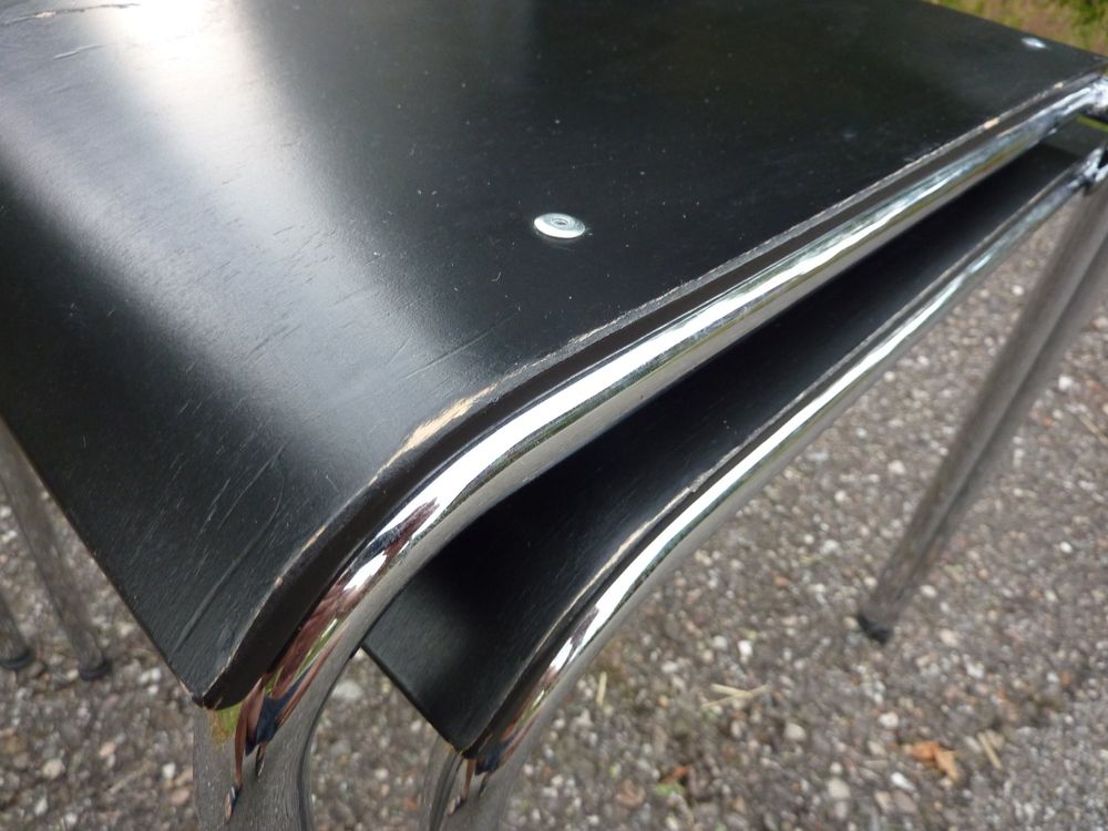 2 Stühle Dietiker ATRIO Seminarstühle Holzstühle stapelbar 7