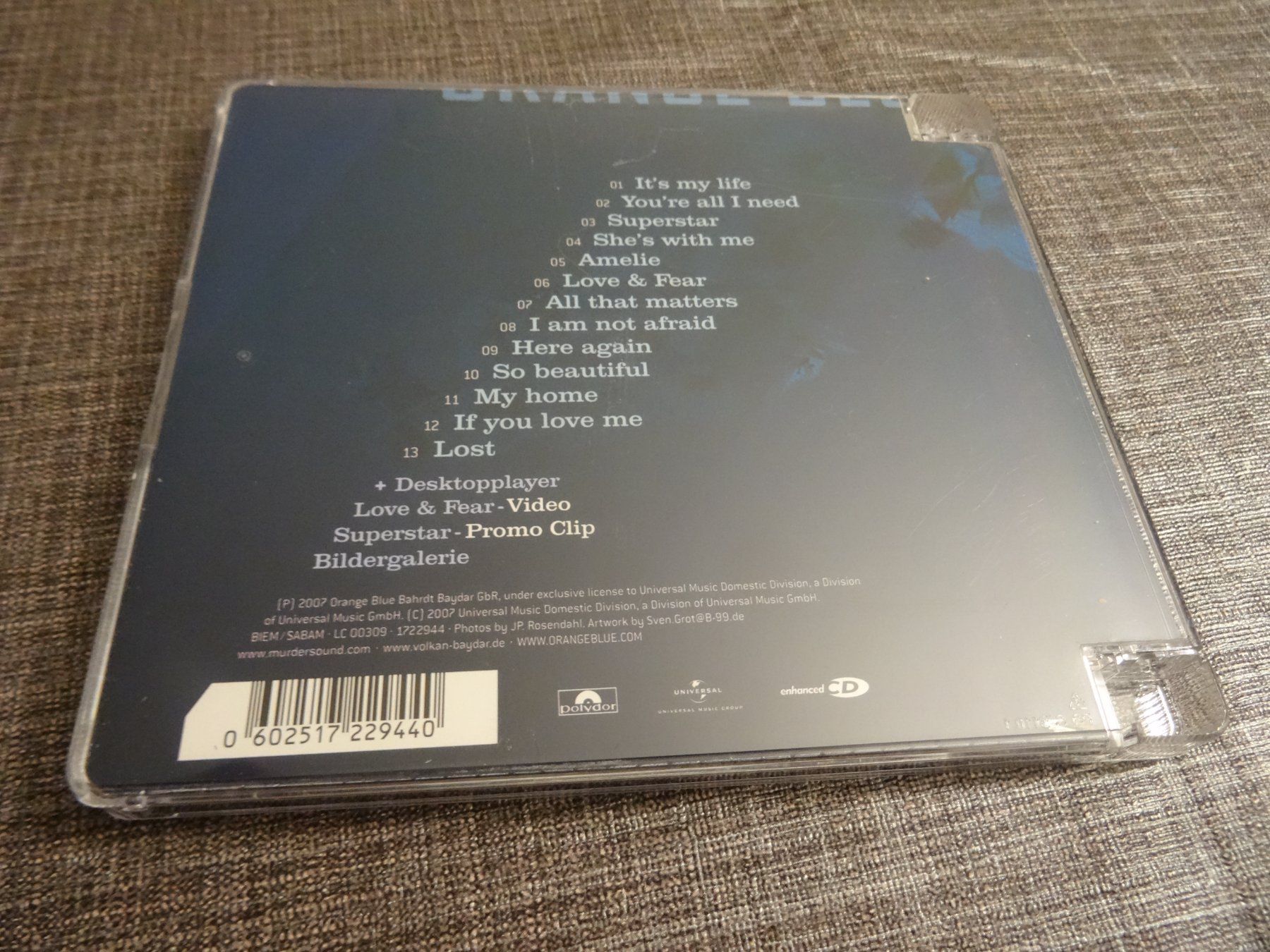 CD: Orange Blue - Superstar - CD - – Usato da Olten venduto da Disc-Ausverkauf 1