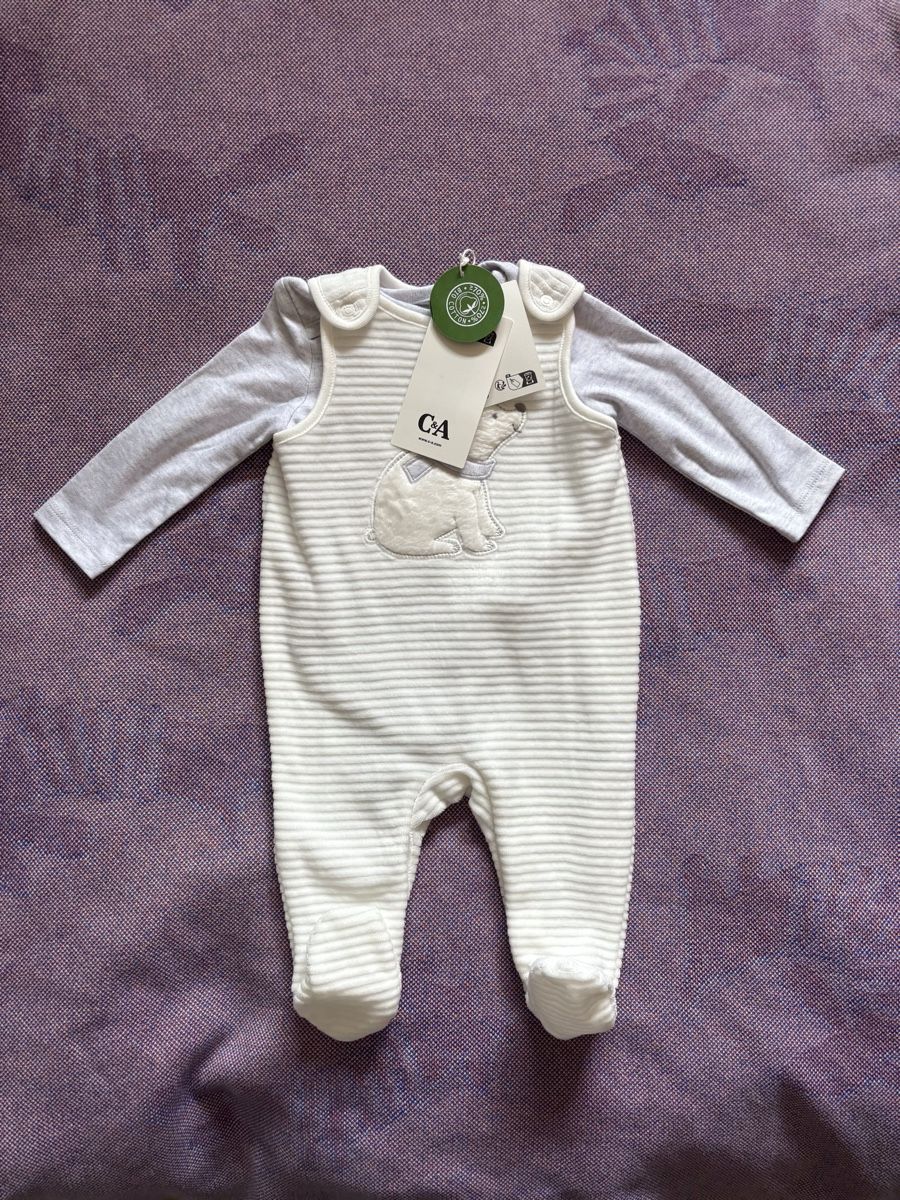 C&A Lotti & Set di vestiti: Body + rompers baby set 62 cm – Nuovo e nell'imballaggio originale da Villard-sur-Chamby venduto da kamila_1024