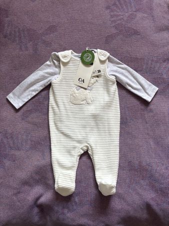 Body + rompers baby set 62 cm