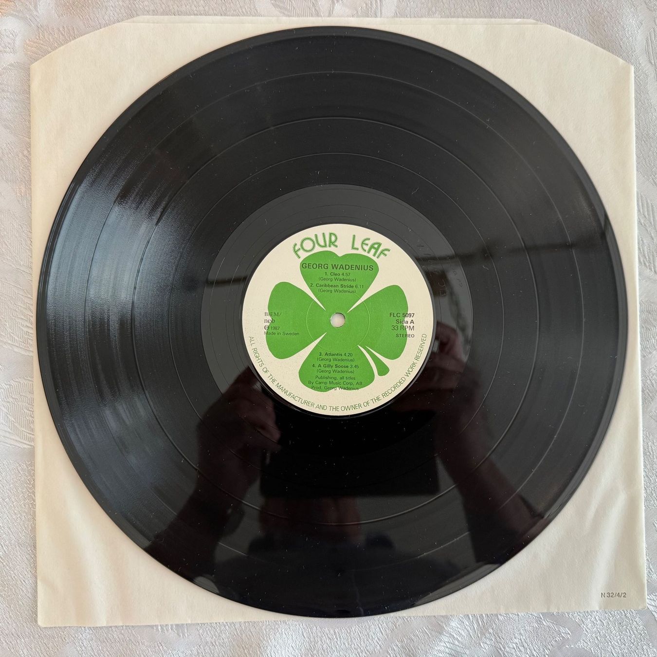 Schallplatten: GEORG WADENIUS - "CLEO" – Gebraucht aus Zürich von fehlton 2
