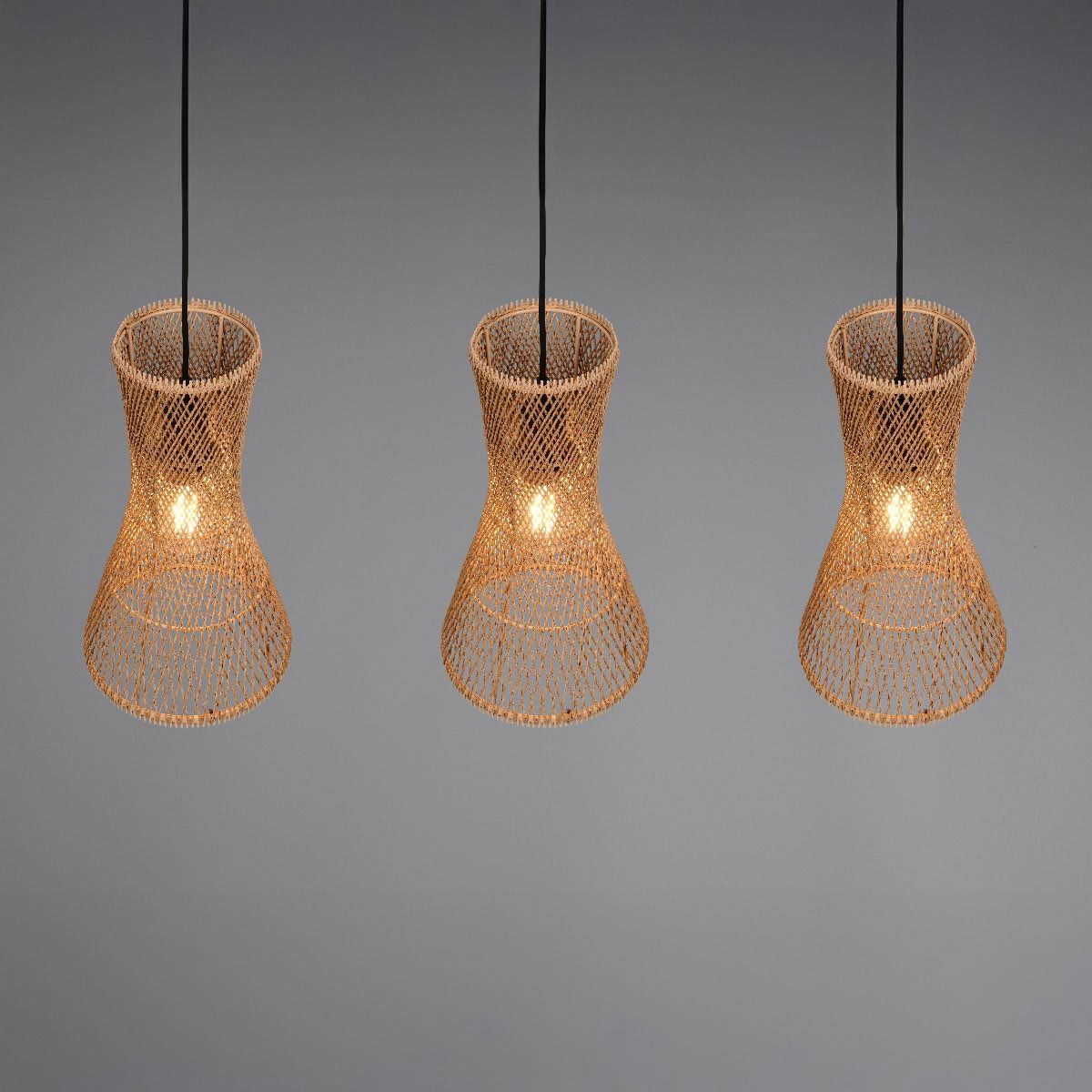 Lampadari & plafoniere: Pendelleuchte,Papiergarn, 75 cm x 20 cm – Nuovo (secondo la descrizione) da Kreuzlingen venduto da Smart-Light 1