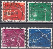 SBK 309 - 312 mit Vollstempel
