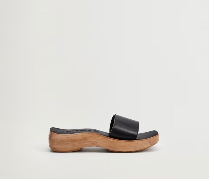 Mango Scarpe da donna: MANGO  Asymmetrische Ledersandale - neu - – Nuovo (secondo la descrizione) da Jona venduto da vanessasupermarket20 3