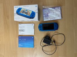 PSP Konsole vibrant blue