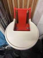 IKEA Kinderhochstuhl, Rot, mit Tisch, Top Zustand!