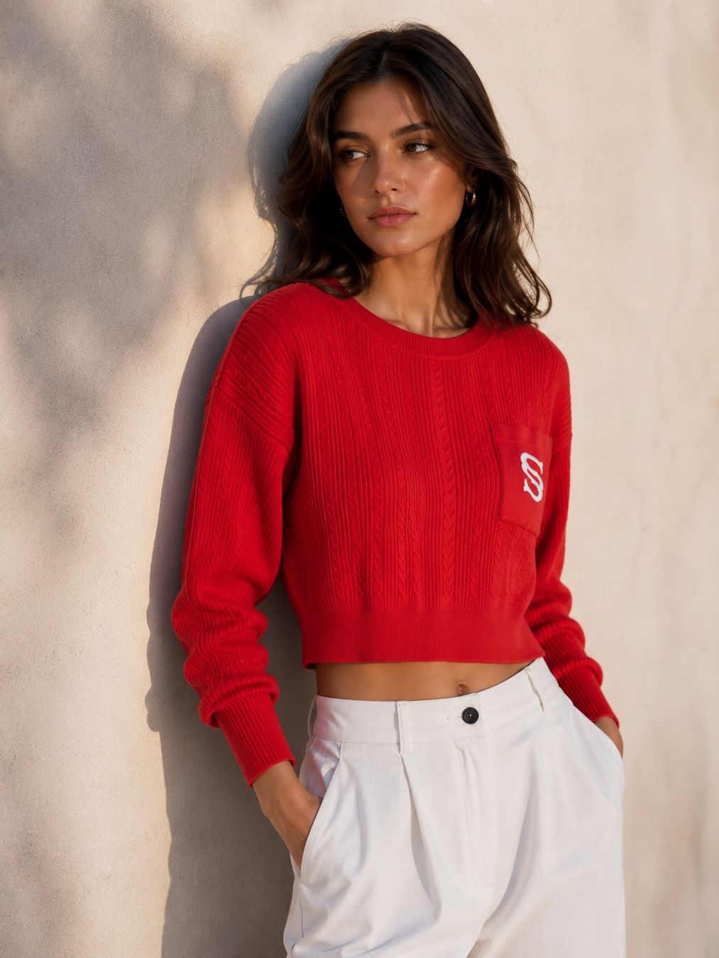 Maglioni & Felpe: SANDRO PARIS Pullover Strick rot Gr. S – Nuovo (secondo la descrizione) da Dübendorf venduto da CaBer