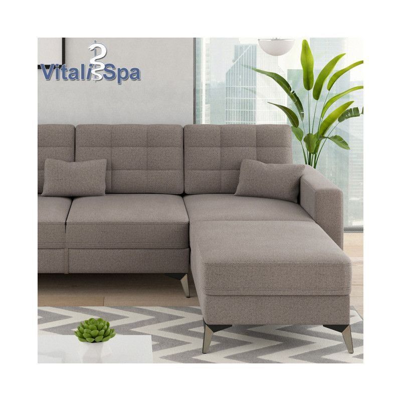 Divani: Ecksofa Schlafsofa Boxspringsofa YORK - Braun - Sofa – Nuovo e nell'imballaggio originale da Wallenwil venduto da toesstal-vertrieb 4