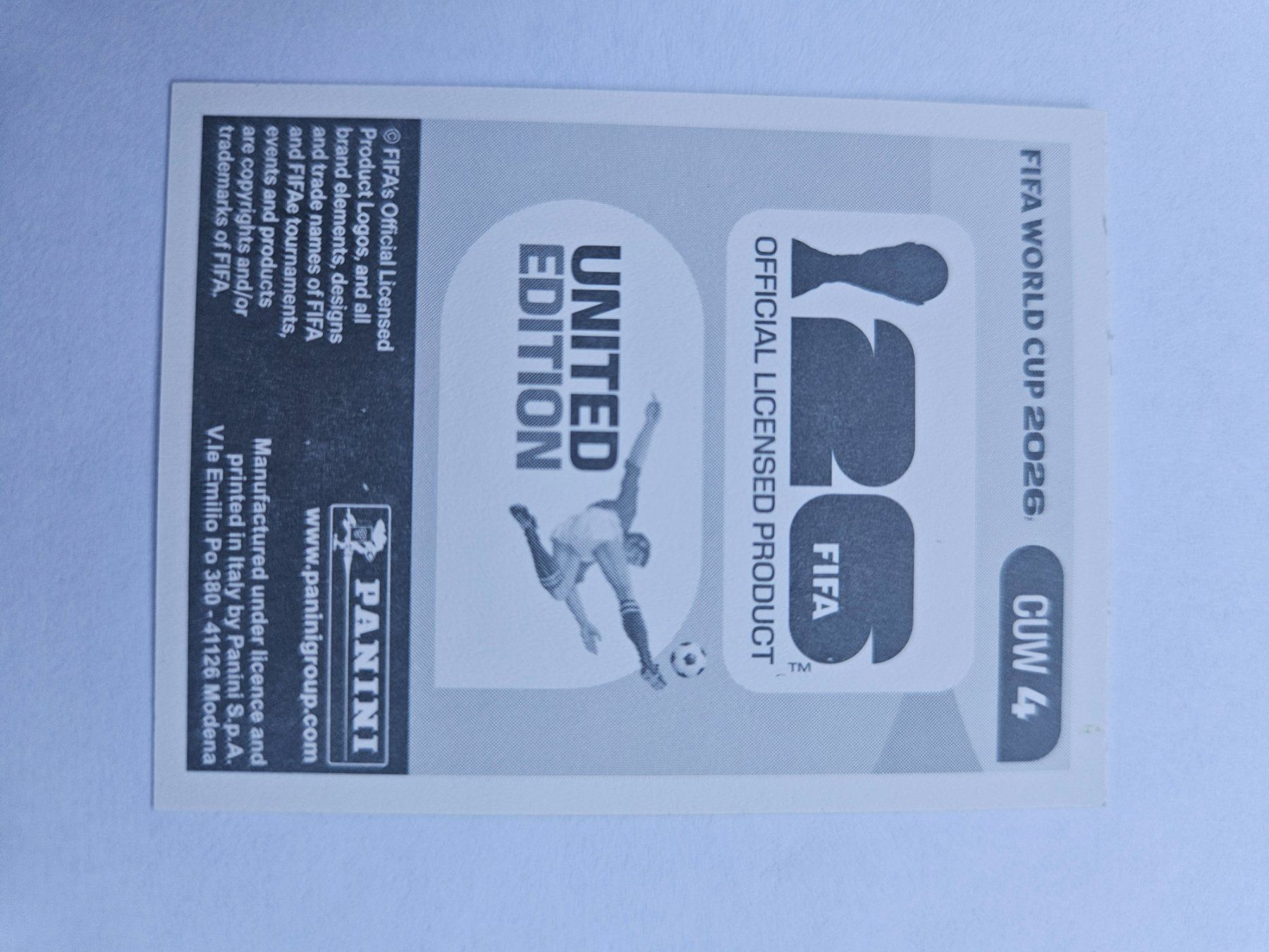 Panini Cartes à collectionner: CUW 4 – D'occasion à Würenlingen par Dinli 1