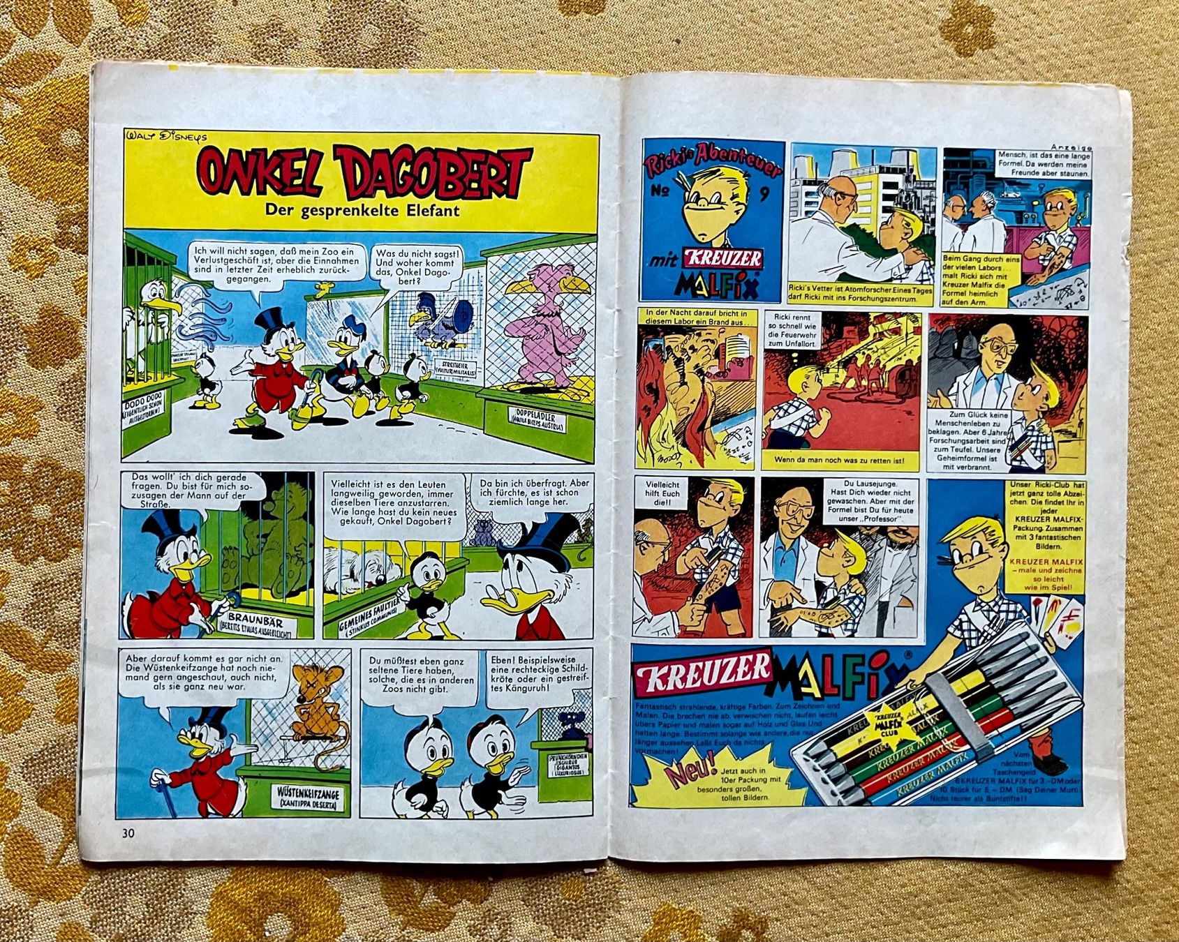 Comics: Micky Maus Heft Nr 32 von 1967 – Gebraucht aus Endingen von nathan05 6