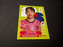 Panini Sticker FIFA Fussball WM 2026 KOR 9 Myungjae Lee