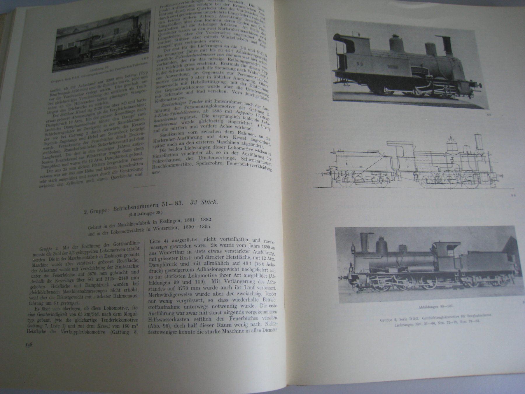 Libri: Dampfbetrieb der Schweizerischen Bundesbahnen, Moser 1947 – Usato da Buchs ZH venduto da swiss-train 5