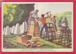 UNSERE SOLDATEN AN DER ARBEIT, 20.4.1949, HÖCKERHINDRNISSE