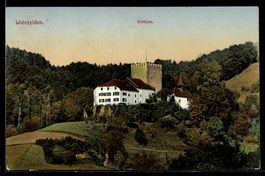 AK Weinfelden, Blick zum Schloss, 1914