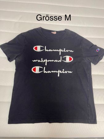 Schwarzes Champion T-Shirt, Grösse M, Top Zustand!