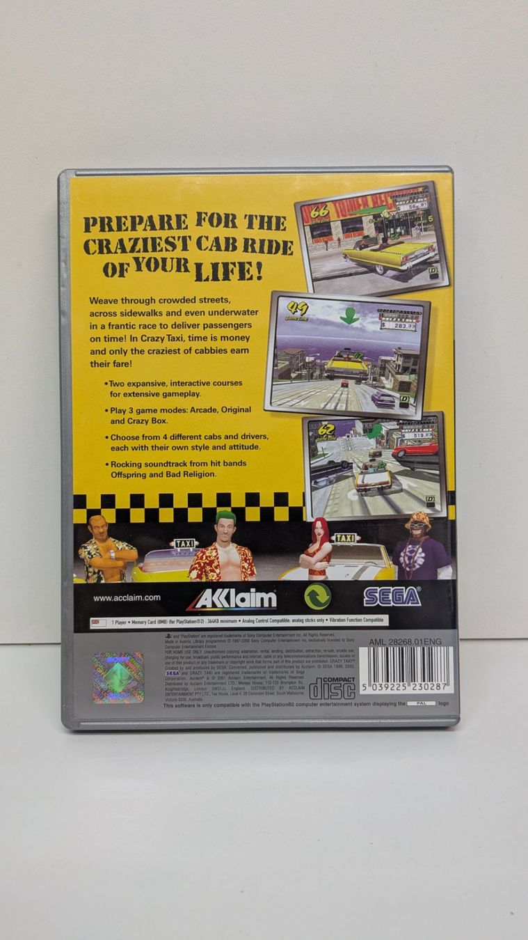 Spiele: Crazy Taxi - PlayStation 2 – Gebraucht aus Menziken von mame18 2
