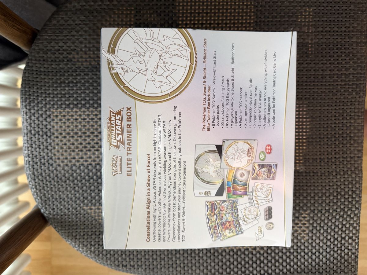 Pokémon Sammelbilder & Trading cards: Brillant Stars Elite Trainer Box EN – Neu und originalverpackt aus Wetzikon ZH von Fab_g8hs 2