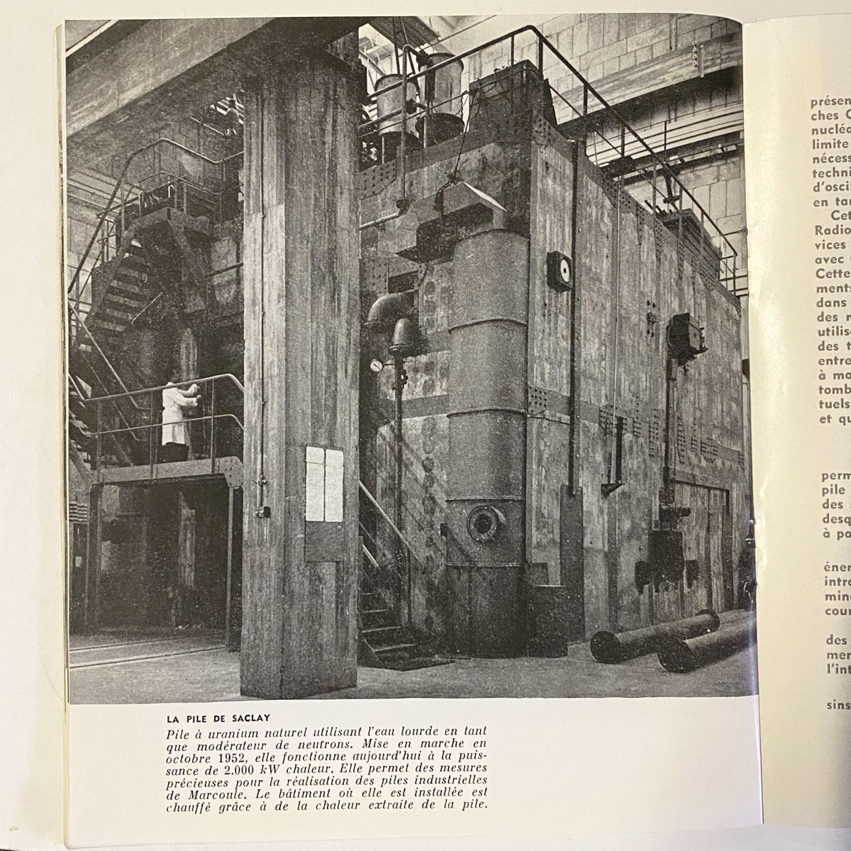 Libri: Atomes Atomique Uranium Radiation Radiosotope 1955 Commissar – Usato da Cointrin venduto da vrossi 4
