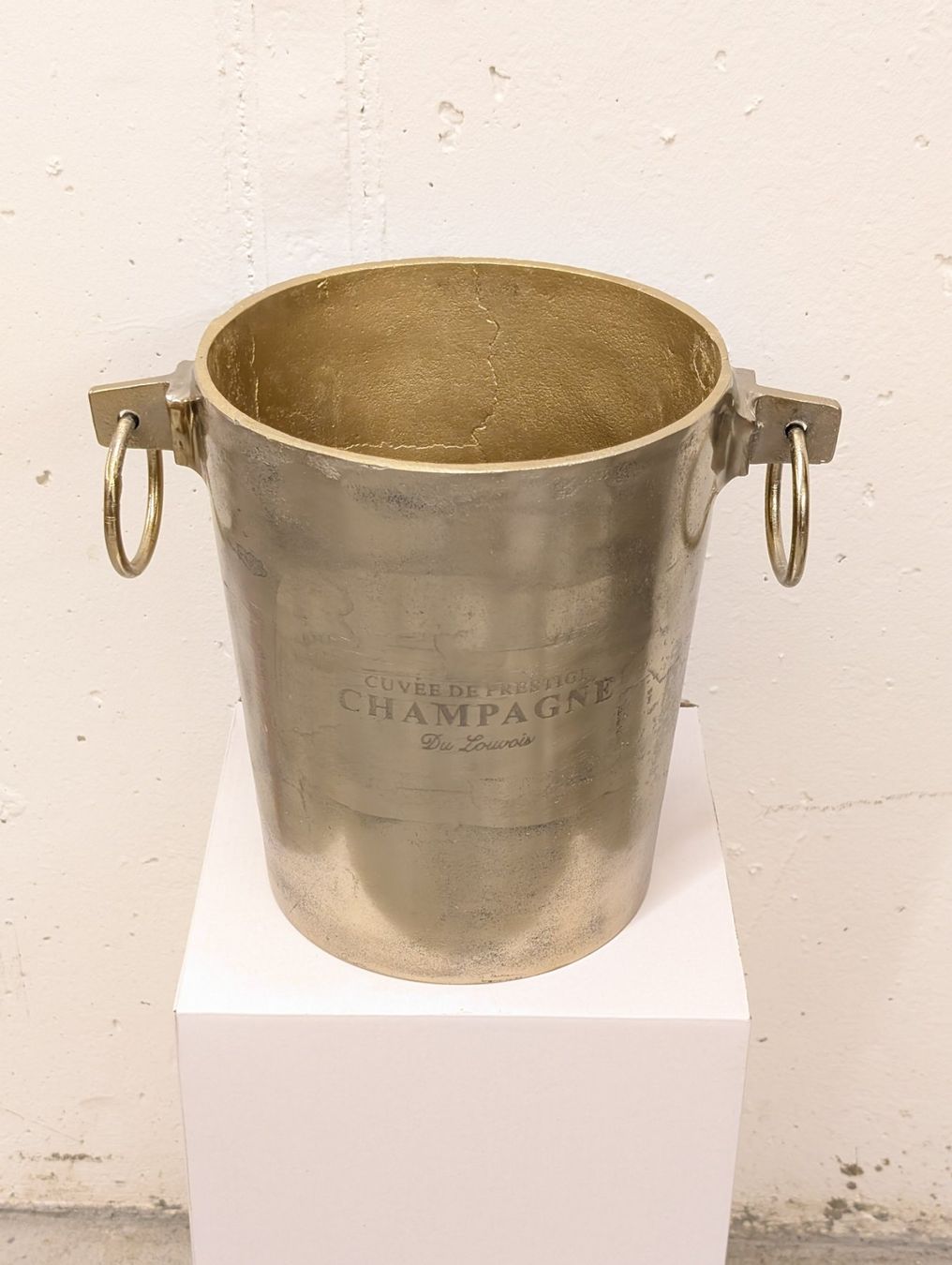 Sonstiges: goldener Champagnerkühler Vintage-Stil – Neu (gemäss Beschreibung) aus Schaffhausen von designlover83 1