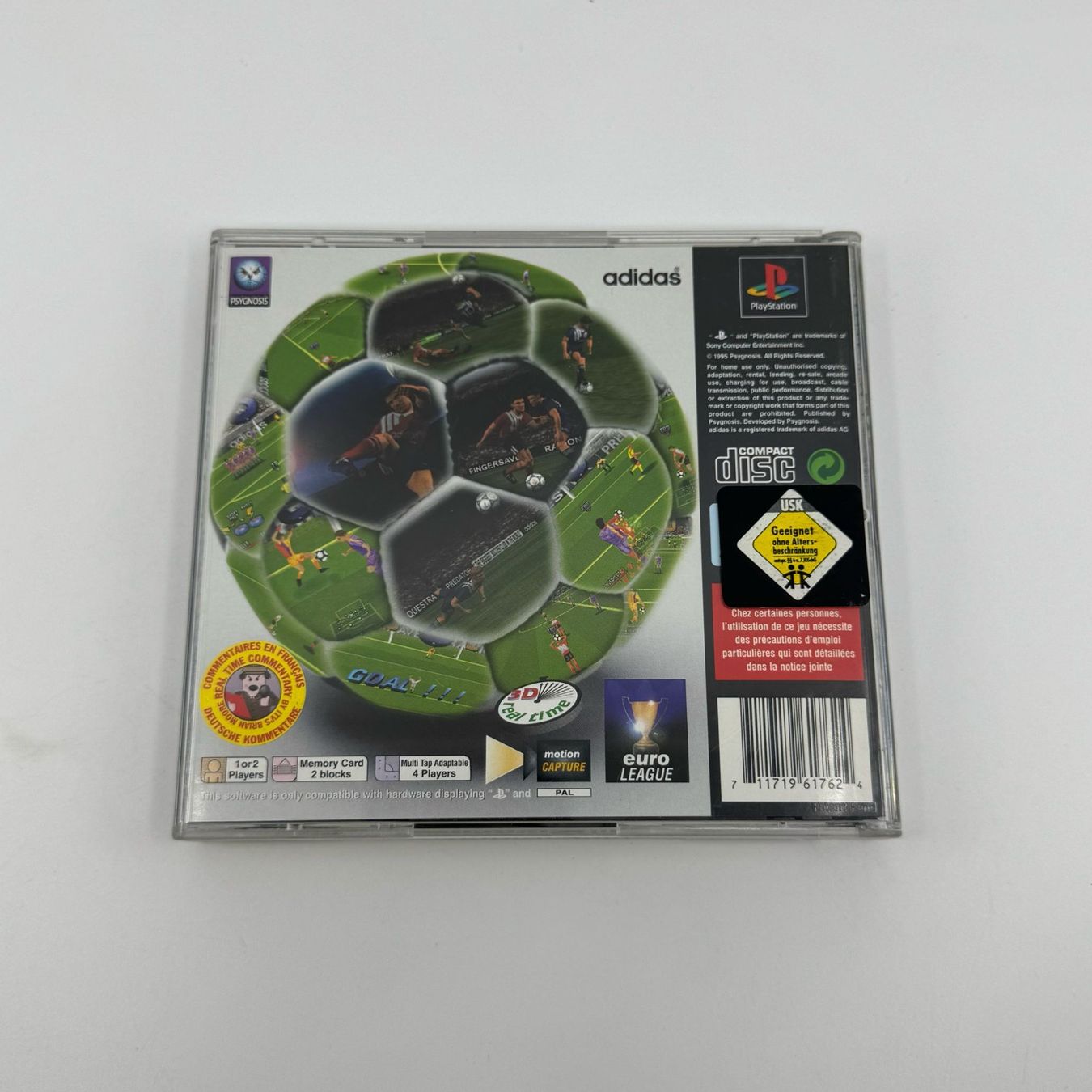 Giochi: Adidas Power Soccer (PS1) – Usato da Herisau venduto da Seyashop1 2