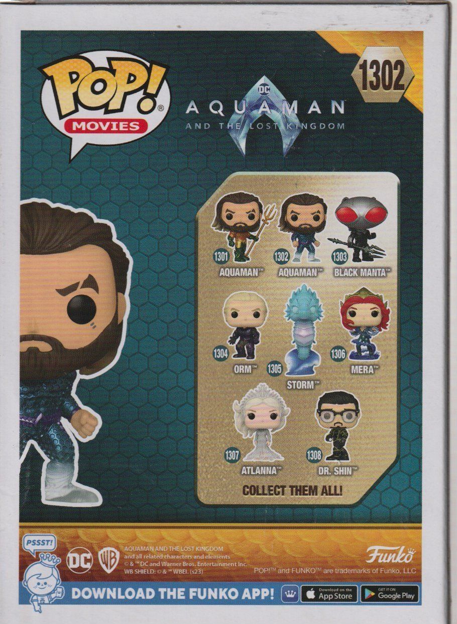 Funko Statuette: FUNKO POP! DC COMICS 1302 AQUAMAN new – Nuovo (secondo la descrizione) da Vezia venduto da Aquarius_Age 2