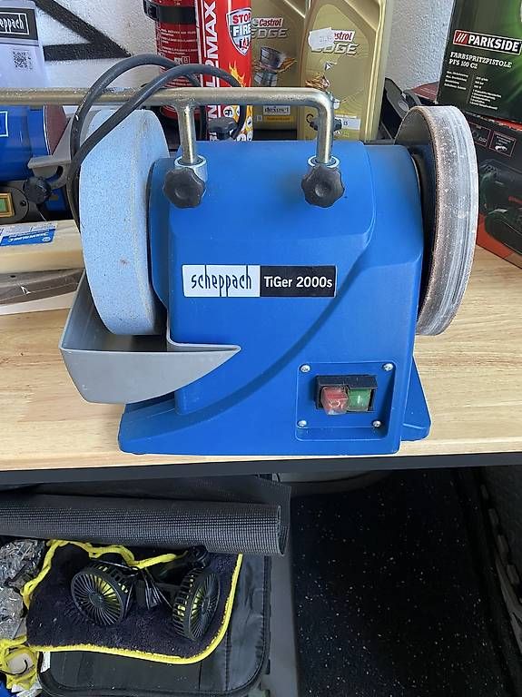 Scheppach Toutes les machines: Affilatrice Scheppach TiGer 2000s usata – D'occasion à Minusio par amonte