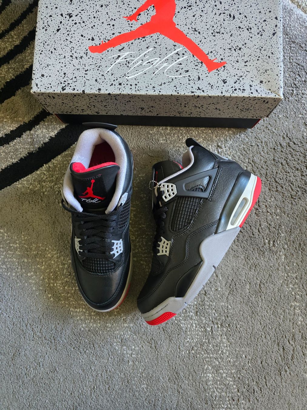 Scarpe da uomo: Jordan 4 bred reimagined – Nuovo e nell'imballaggio originale da Bôle venduto da A_Kickstory