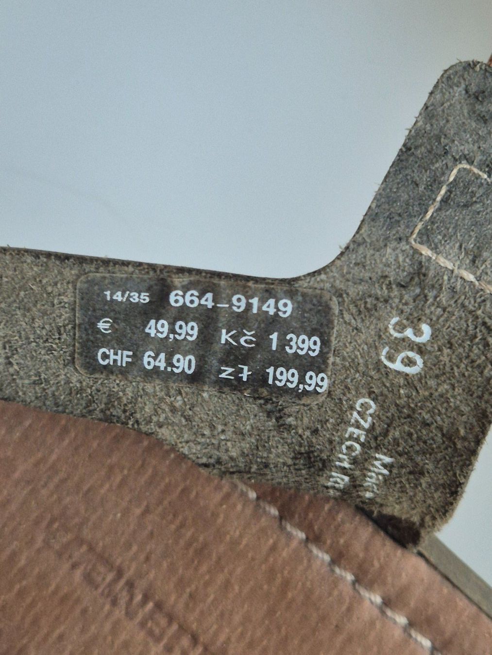 Scarpe da donna: Weinbrenner Keilabsatz Sandalen, Leder, Gr. 39 – Usato da Volketswil venduto da Dokinka 7