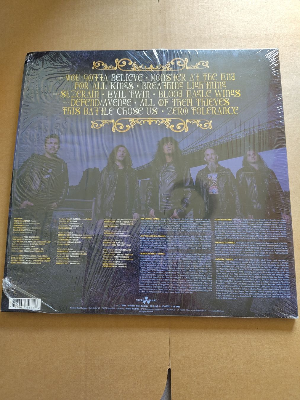 Dischi in vinile: Anthrax - For All Kings 2 LP's – Usato da Büsserach venduto da Bey23 2