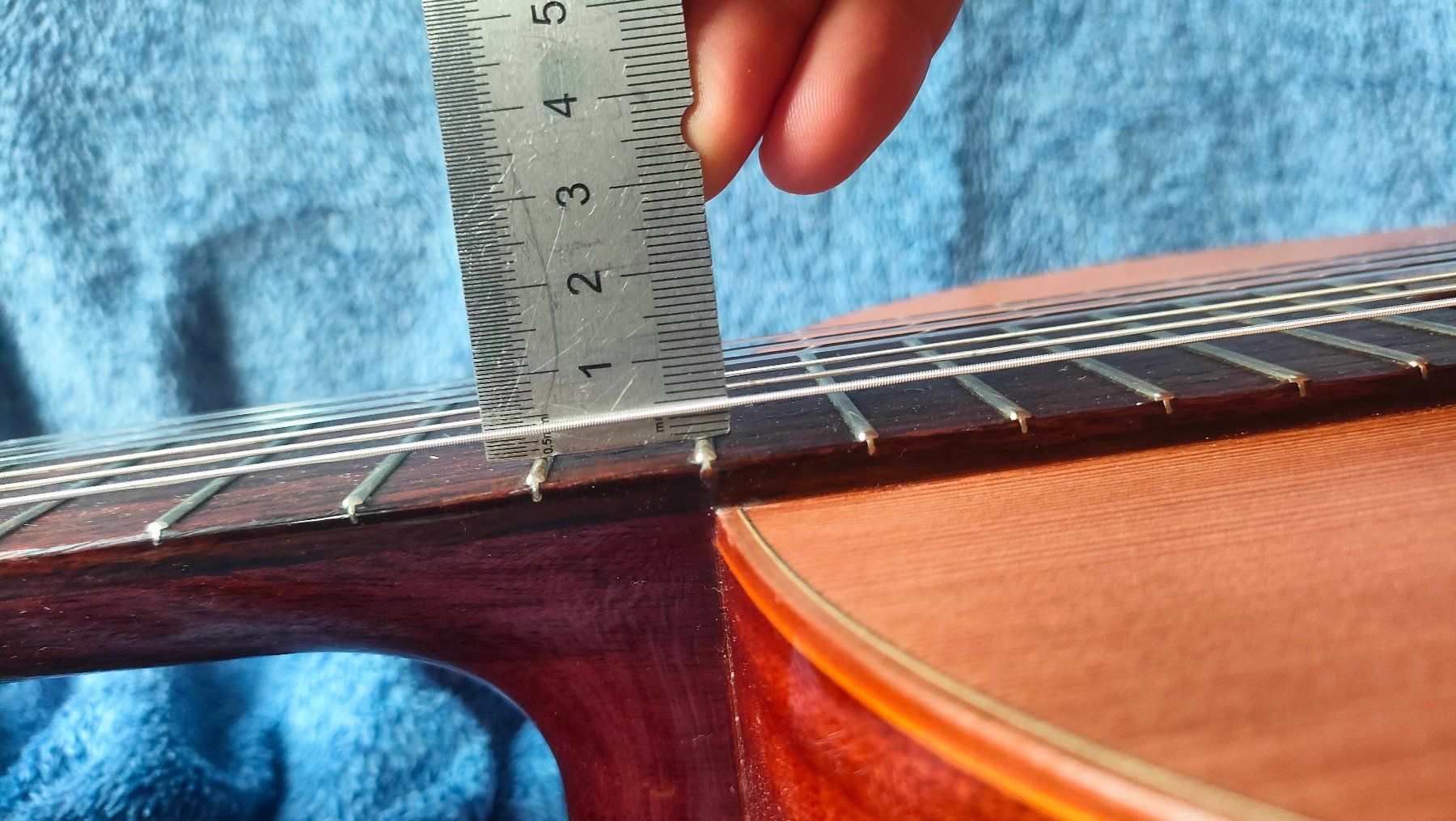 Strumenti musicali: Spanische Gitarre Ricardo Sanchís, restauriert – Usato da Zürich venduto da Carpenters-of-Old 5