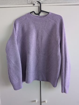 M&S Lavender Knit Sweater - Size S (very good condition)