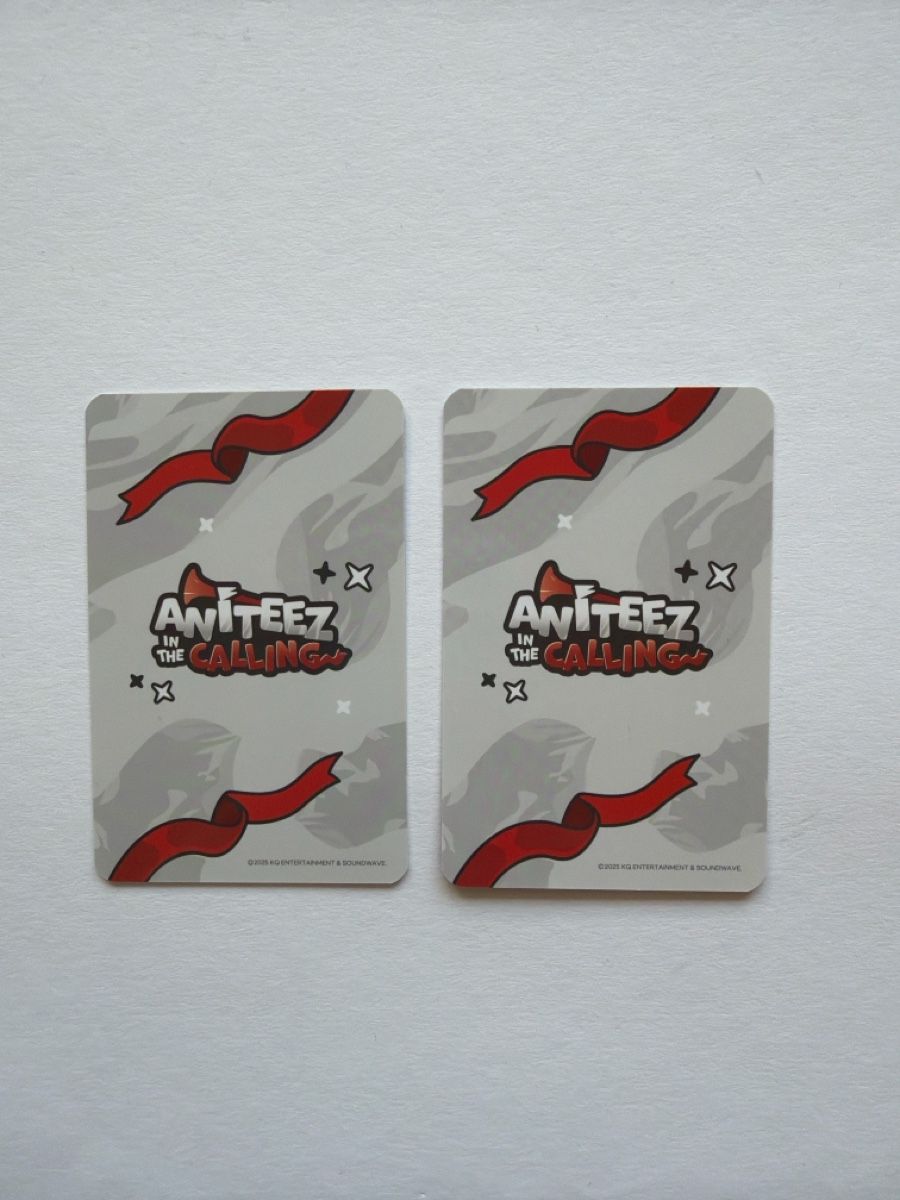 Carte collezionabili: ATEEZ - Aniteez trading cards - official  – Nuovo (secondo la descrizione) da Belp venduto da silverlight88 1