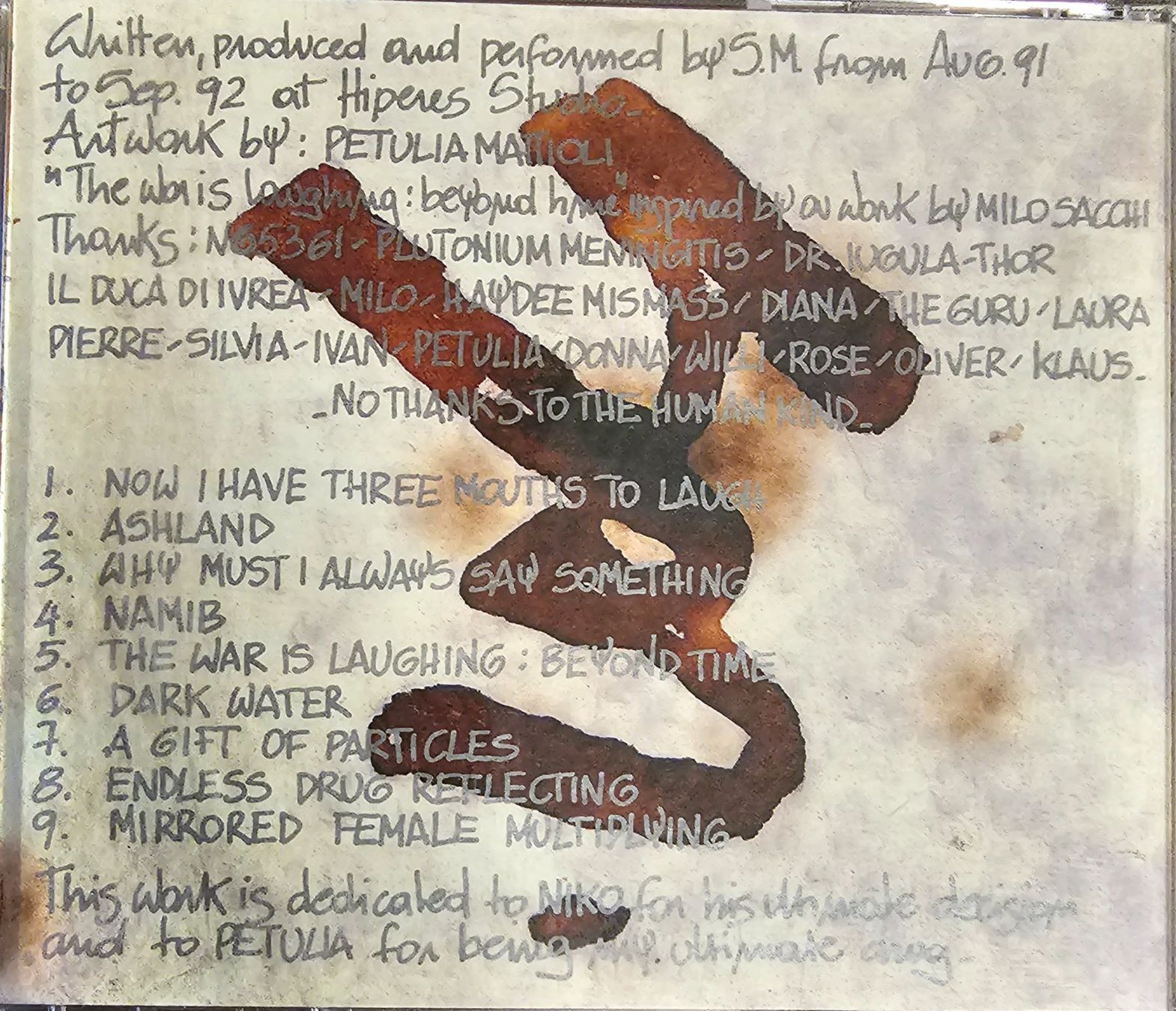 CD: Ashes – Ashland – Usato da Wahlen b. Laufen venduto da Cg10 1