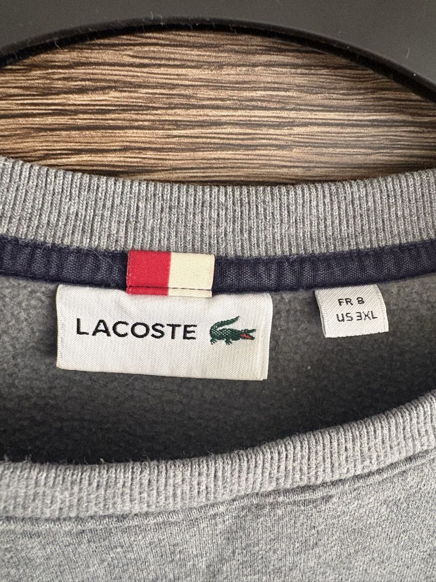 Lacoste Pulls & Sweat-shirts: Pull Lacoste Gris taille 8 / 3XL – D'occasion à Lausanne par Lemanchot 2