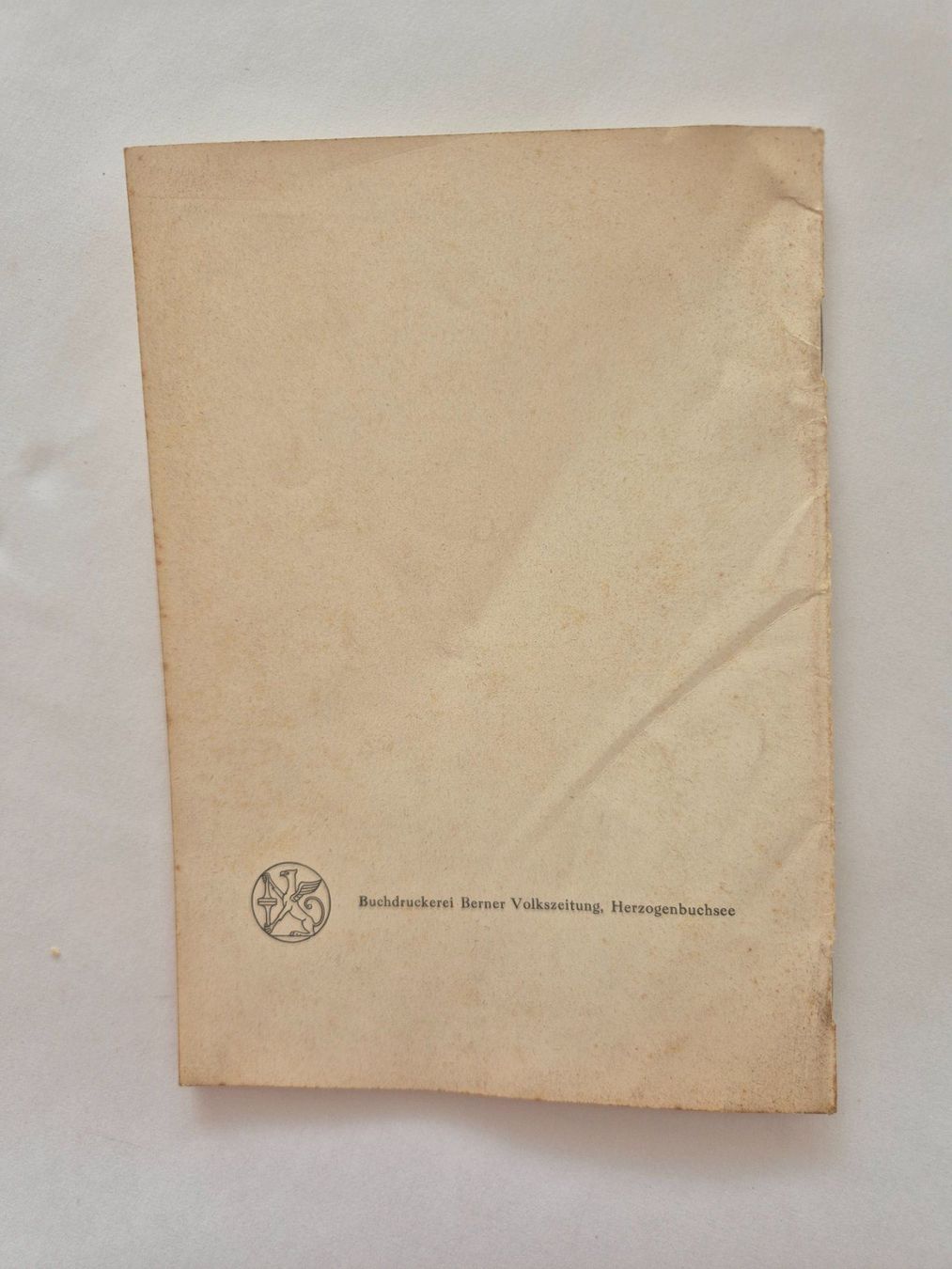 Bücher: Oberaarg. Landesschiessen Herzog-Buchsee 1938 Programm – Gebraucht aus Langendorf von zvonu161 1