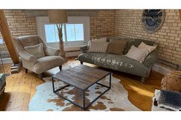 Sofa Jacaranda inklusive Sessel Aussteller