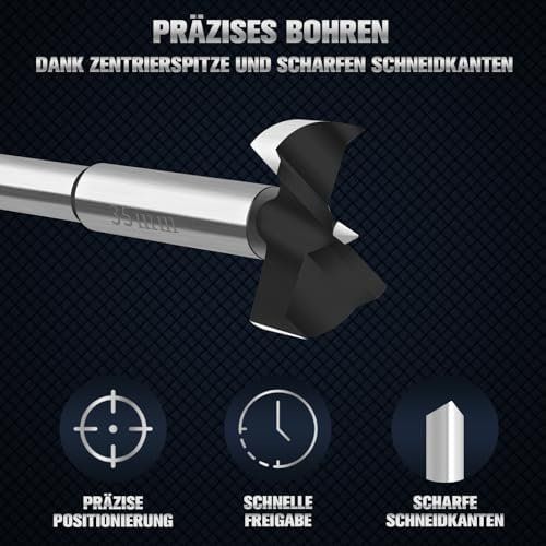 Tous les outils: Forstnerbohrer 10tlg – Neuf avec emballage d'origine à Hundwil par Stallone6 3