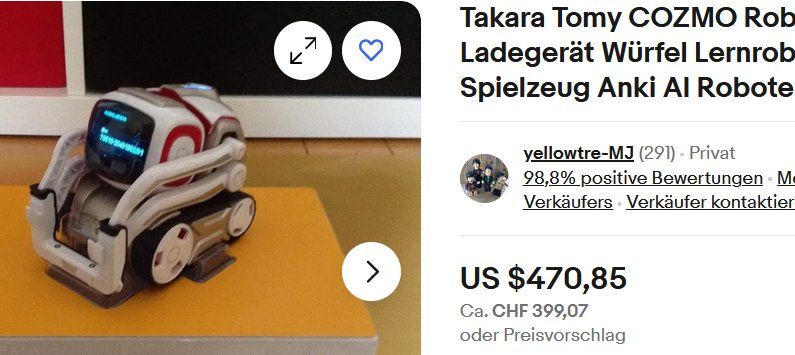 Cozmo, l'adorable robot intelligent capable de ressentir des émotions