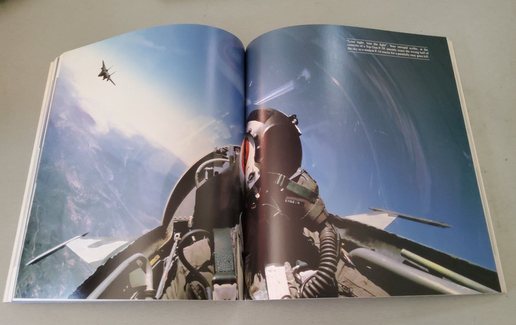 Libri: Aviatikbuch TOP GUN englisch 1987 – Usato da Grüningen venduto da VENOM59 2