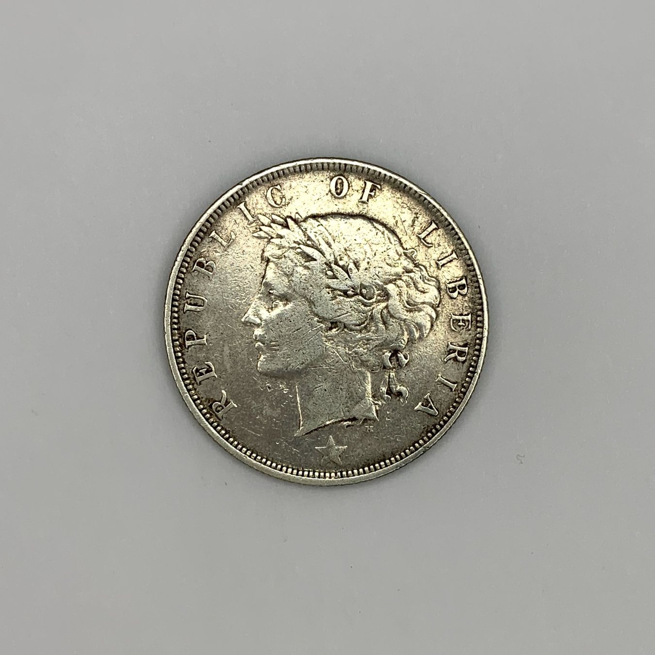 Tutti le monete: Liberia 50 Cents 1906 Silver Coin – Usato da Lausanne venduto da subermarket 1